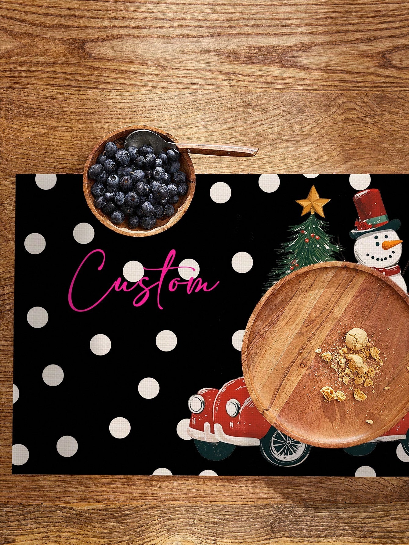 Personalized Christmas Custom Placemats